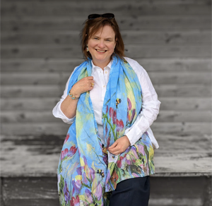 What is Special About Les Papillons Cotton Lawn Shawl?