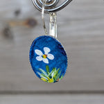 Load image into Gallery viewer, Painted Daisy Earrings
