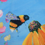 Load image into Gallery viewer, Happy Bumblebee Outdoor Cushion
