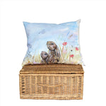 Load image into Gallery viewer, Hare How Much I Love You Outdoor Cushion
