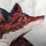 Load image into Gallery viewer, Fox and Bee Cushion
