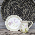Load image into Gallery viewer, Lavender and Bee Mug and Side Plate
