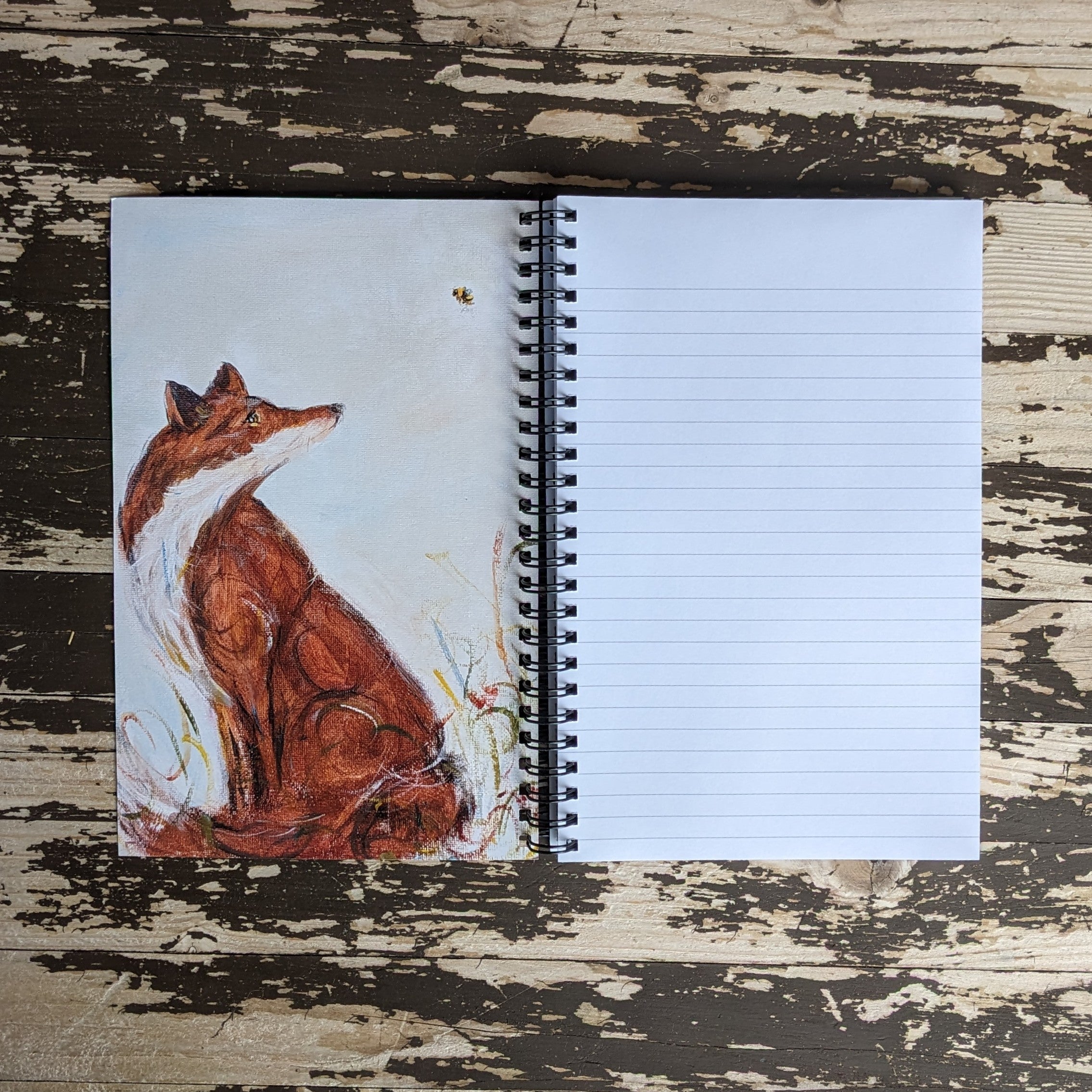 Hello Mr Fox Notebook and Free Bookmark