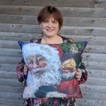 Load image into Gallery viewer, A Letter to Santa Cushion
