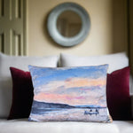 Load image into Gallery viewer, Lough Erne, County Fermanagh (Towards Lusty Beg) Velvet Cushion

