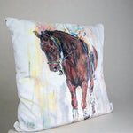 Load image into Gallery viewer, Horse Cushion (Dressage/Piaffe)

