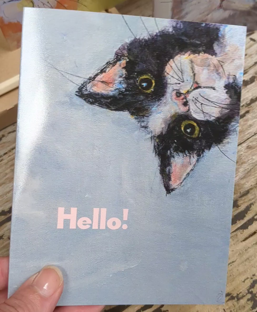 Cute Cat Card Collection