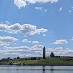 Load image into Gallery viewer, Devenish Island (Lough Erne, Co Fermanagh) Outdoor Cushion
