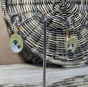 Collie & Lost Sheep Earrings