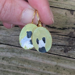 Load image into Gallery viewer, Collie &amp; Lost Sheep Earrings
