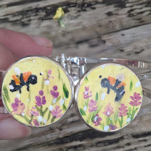 NEW Bee Bangle (green)