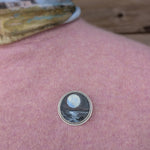 Load image into Gallery viewer, The Moon &amp; The Ocean Irish Brooch.
