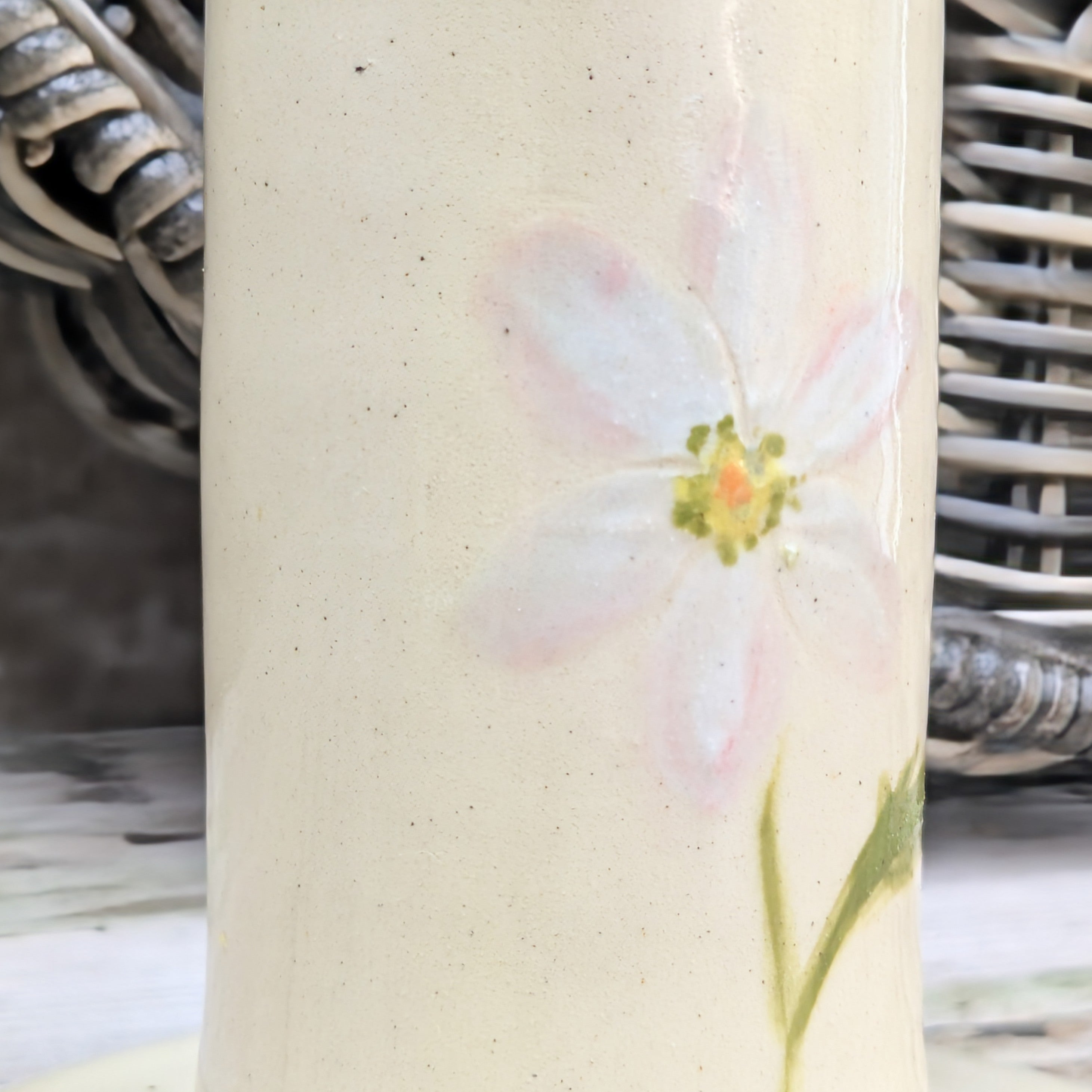 Daisy Candle Stick & Bud Vase