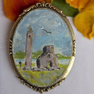 Devenish Island Brooch