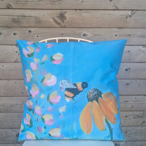 Bumblebee Outdoor Cushion