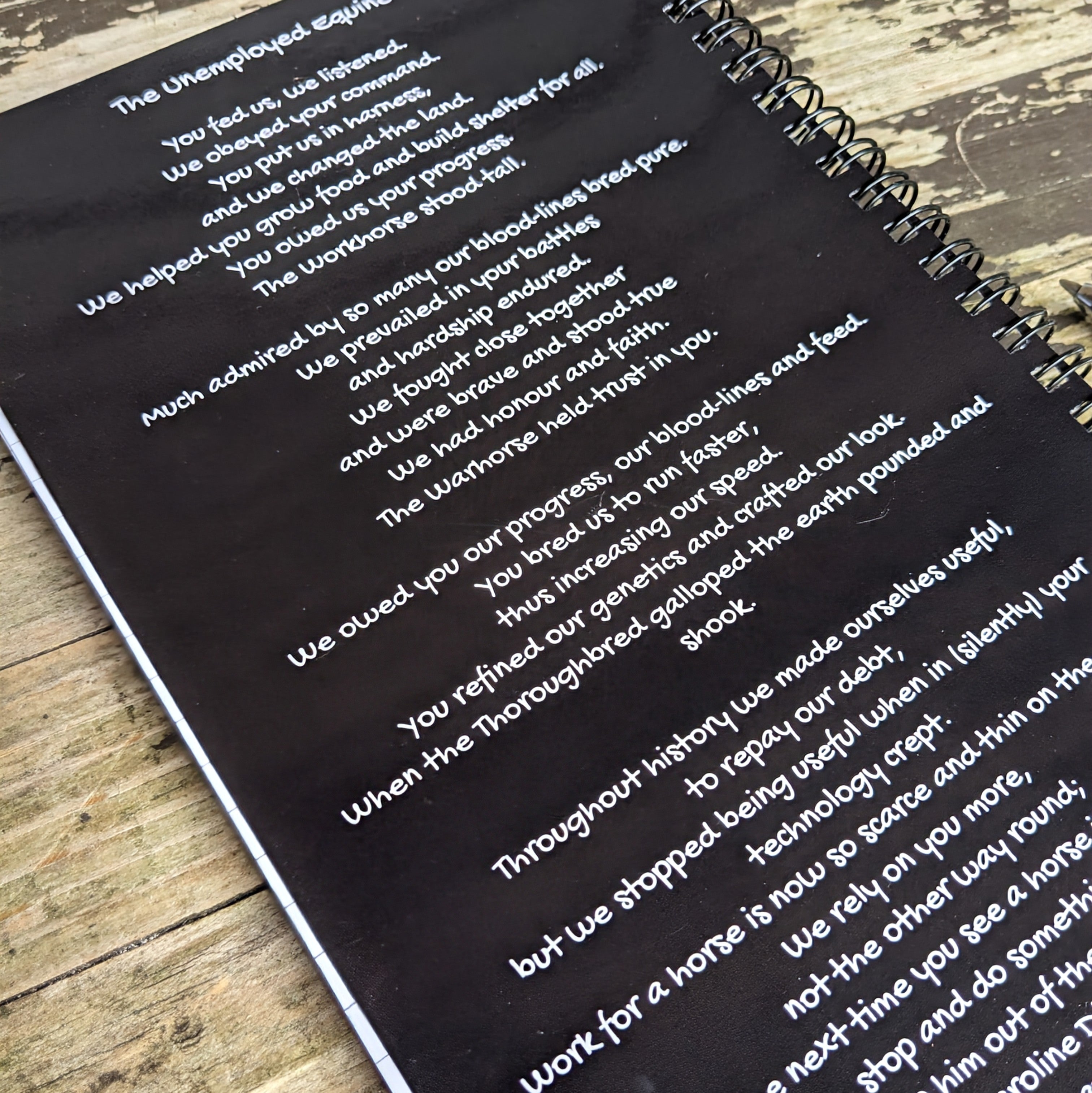 Horse Notebook (Unemployed Equine)