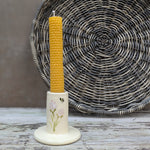 Load image into Gallery viewer, Lavender &amp; Bee Candle Stick/Bud Vase
