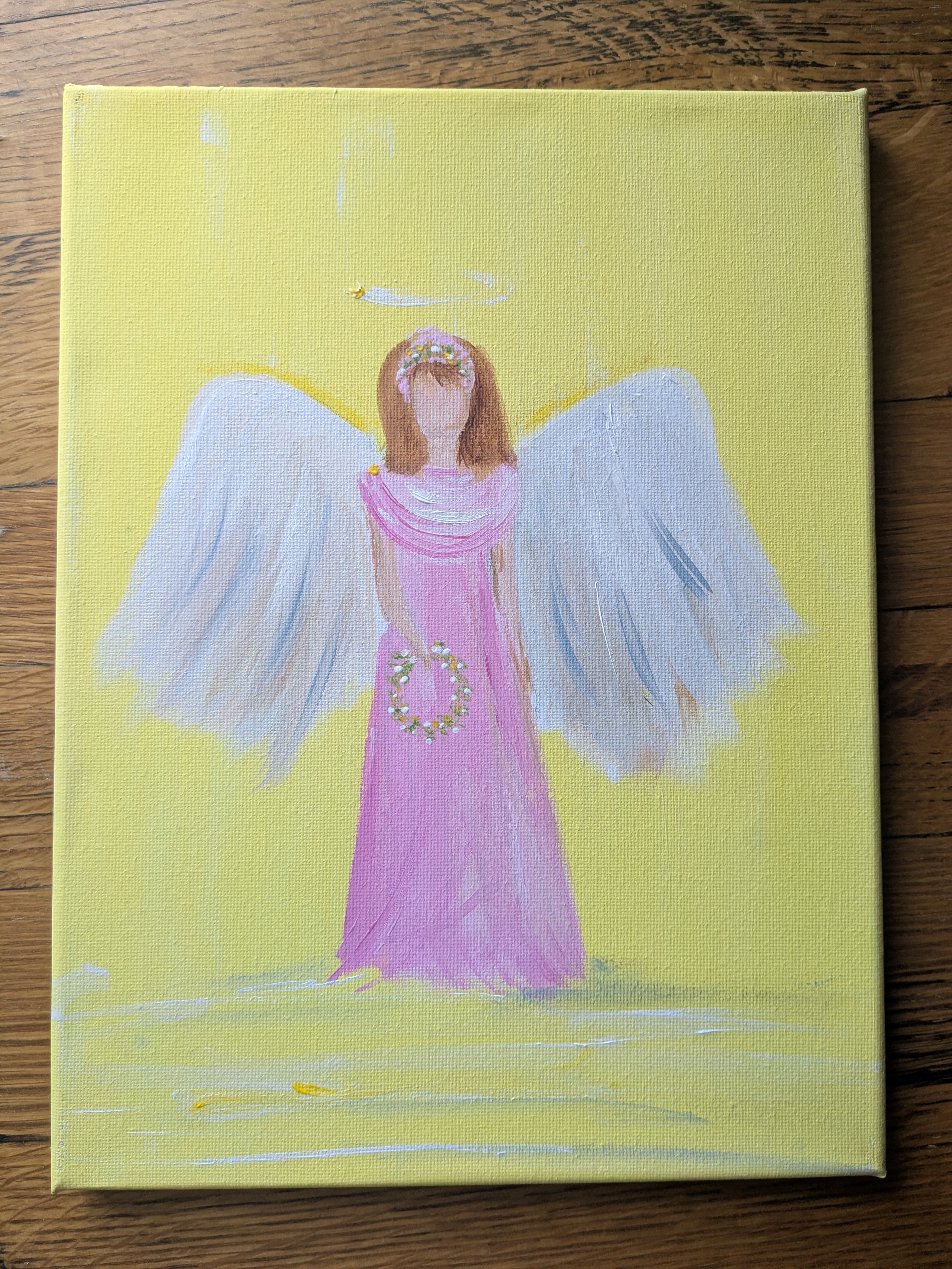 Angel Trio Paintings