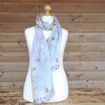 Load image into Gallery viewer, Busy Bee Muslin Shawl
