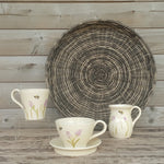 Load image into Gallery viewer, Lavender and Bee Cup &amp; Saucer
