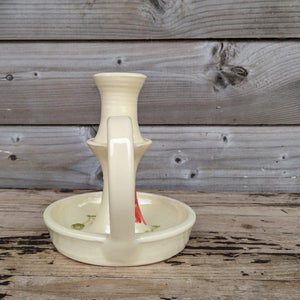 Traditional Candle Stick (Bright Flowers)